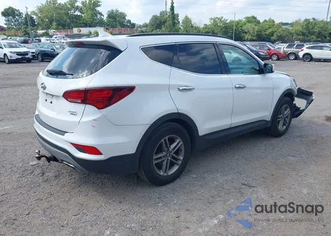 2018 Hyundai Santa Fe Sport 2.4L from USA, damaged, VIN 5NMZUDLBXJH105503